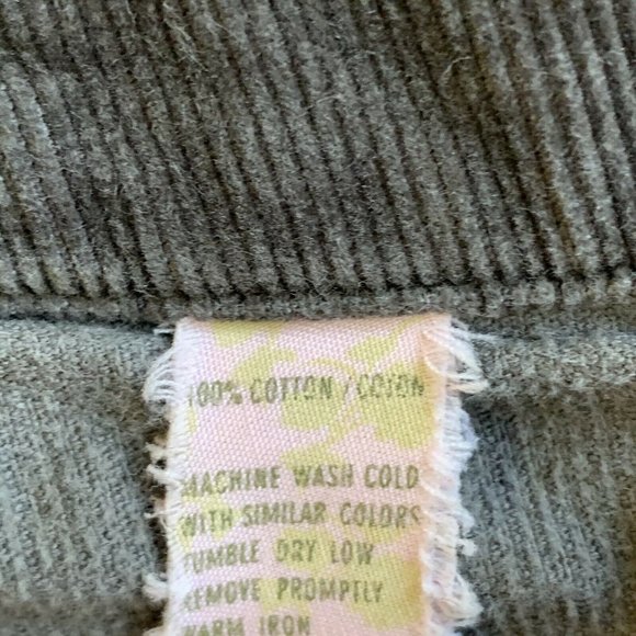 Free People Corduroy Raw Hem Pockets Mini Skirt - Picture 8 of 9